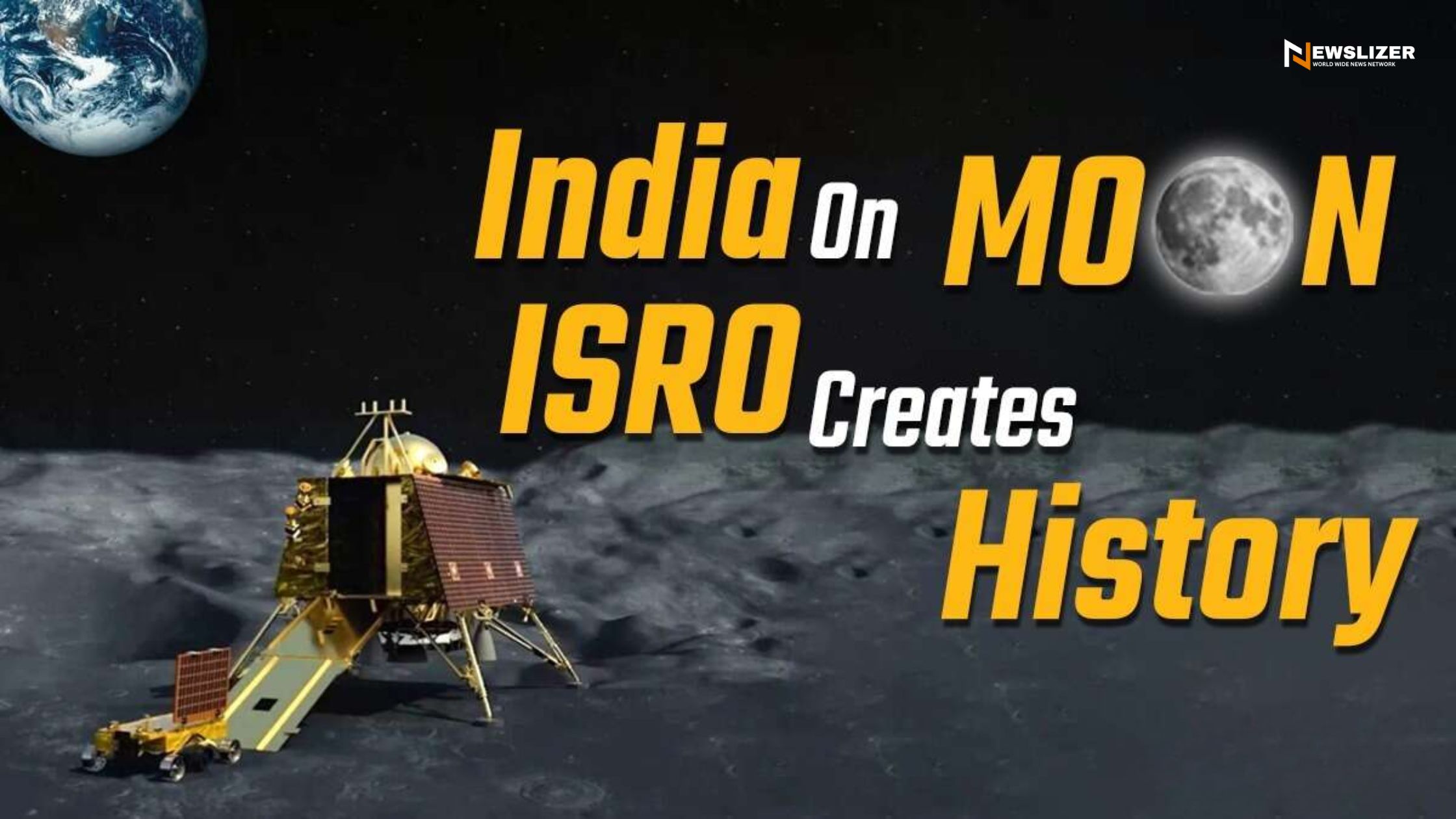India Made History: Chandrayaan 3 Successfully Landed on Moon’s South Pole