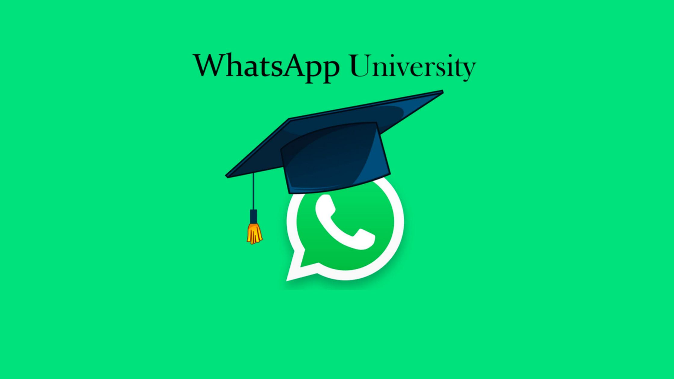 WhatsApp University in India: Digital Learning Revolution